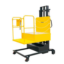 Xilin 4000mm 400KG Semi-electric Order Picker truck